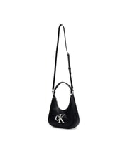 CALVIN KLEIN BOLD CK Borsa a spalla, con tracolla black/white - Borse Donna - 3