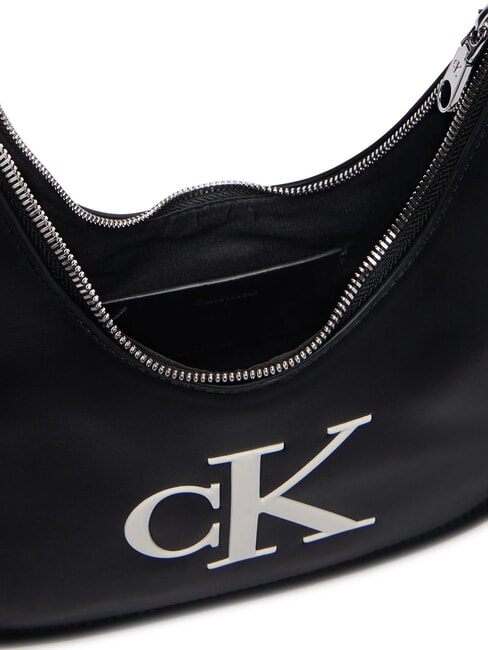 BOLD CK Borsa a spalla, con tracolla black/white - Borse Donna