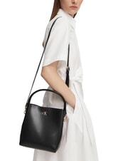 CALVIN KLEIN CK CONVERTIBLE Mini Secchiello con tracolla black - Borse Donna - 2