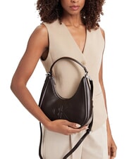 CALVIN KLEIN BOLD CK Borsa a spalla, con tracolla delicioso/antique silver - Borse Donna - 2