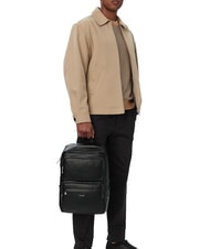 CALVIN KLEIN RAISED Zaino porta PC 13" na black - Zaini Scuola & Tempo Libero - 4