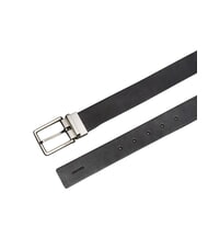 CALVIN KLEIN WARMTH BUCKLE Cintura in pelle black/ck dark brown/brushed n - Cinture - 2