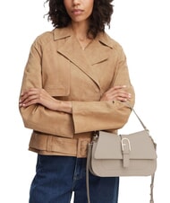 FURLA FLOW M Borsa a mano in pelle linen - Borse Donna - 2