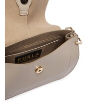 FURLA FLOW M Borsa a mano in pelle linen - Borse Donna - 5