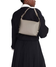 FURLA TONIE  Mini Bag a tracolla, in pelle vaniglia - Borse Donna - 2
