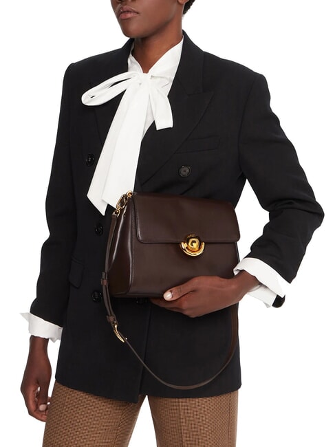 DOMUS  Mini Bag a mano, con tracolla espresso - Borse Donna