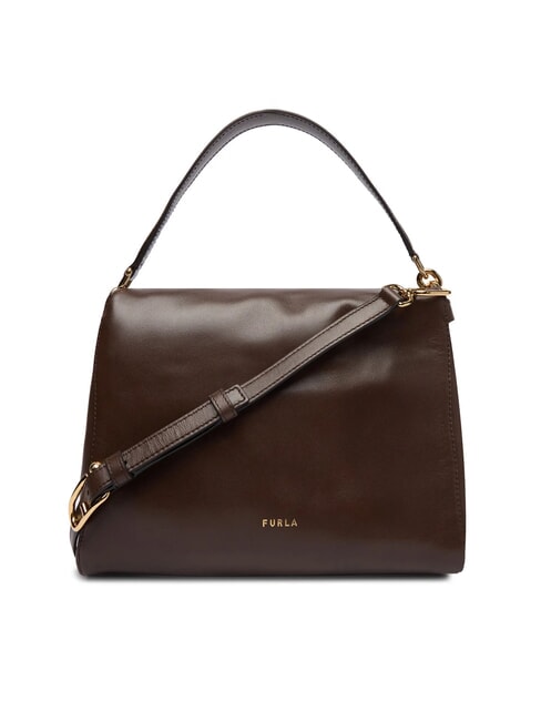DOMUS  Mini Bag a mano, con tracolla espresso - Borse Donna