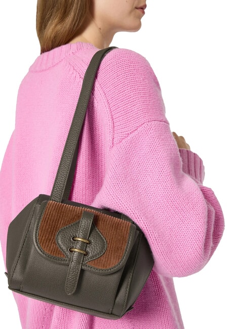 MAVERY PO.WA.C Borsa a spalla fango/fang/cogn - Borse Donna