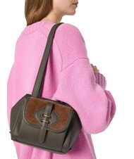 COCCINELLE MAVERY PO.WA.C Borsa a spalla fango/fang/cogn - Borse Donna - 2