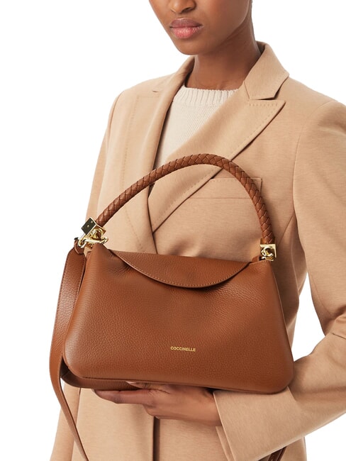 TIGGY Borsa a mano, con tracolla cognac - Borse Donna