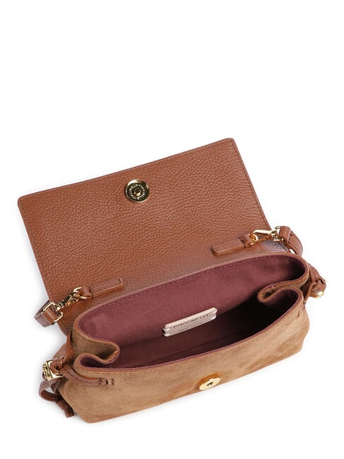 THESS SUEDE BIM Mini Bag a tracolla cognac - Borse Donna