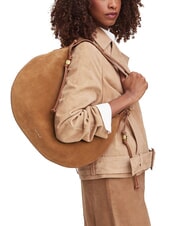 COCCINELLE THESS SUEDE BIM Maxi sacca a spalla, in pelle cognac - Borse Donna - 2