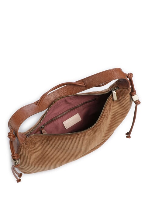 THESS CORDUROY Sacca a spalla cognac - Borse Donna