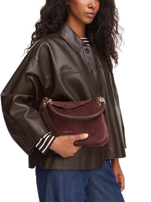 TIGGY SUEDE BIM Borsa a mano, con tracolla berry - Borse Donna