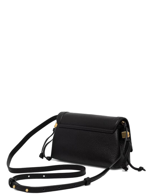 THESS Mini Bag a tracolla, in pelle Nero - Borse Donna