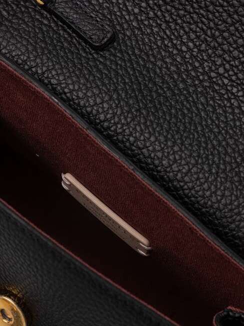 THESS Mini Bag a tracolla, in pelle Nero - Borse Donna