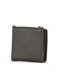 COCCINELLE METALLIC SOFT Mini Portafoglio in pelle fango - Portafogli Donna - 3