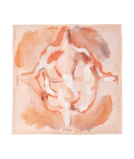 GUESS SQUARE Foulard peach - Sciarpe - 2