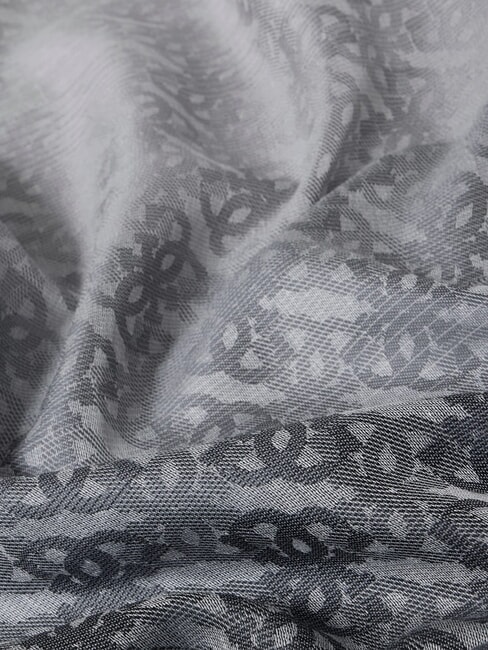JACQUARD Sciarpa NERO - Sciarpe