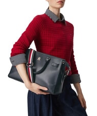 TOMMY HILFIGER TH JOY Borsa grande a mano, con tracolla amovibile space blue - Borse Donna - 2