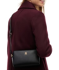 TOMMY HILFIGER TH JOY Borsa mini con tracolla e logo black - Borse Donna - 2