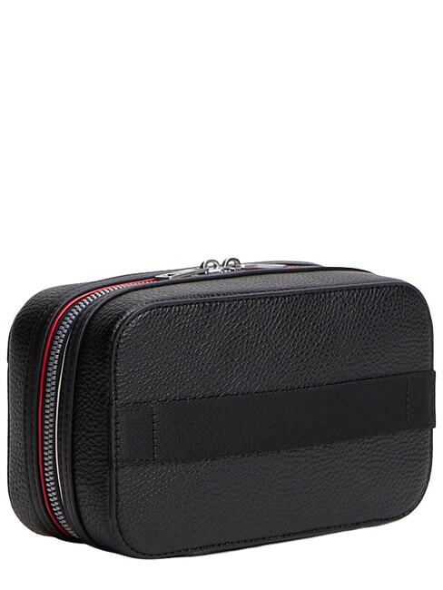 TH CENTRAL Beauty zigrinato con logo black - Beauty Case