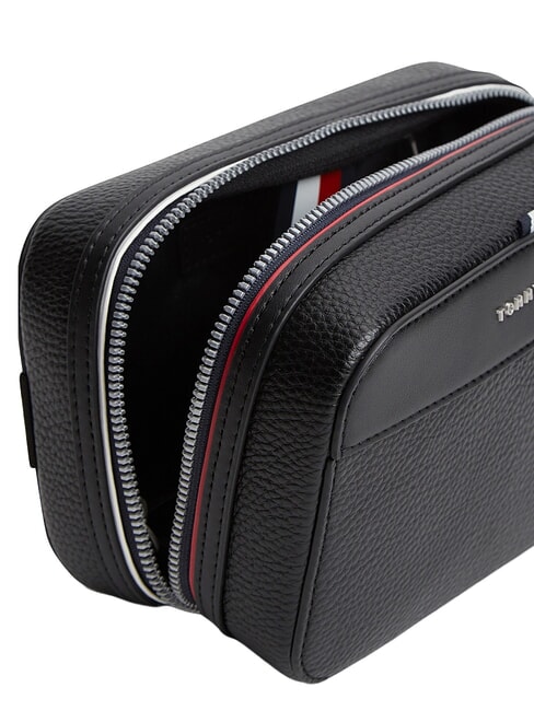 TH CENTRAL Beauty zigrinato con logo black - Beauty Case