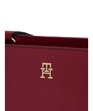 TOMMY HILFIGER TH JOY Borsa a spalla, doppia portabilit&agrave; autumn red - Borse Donna - 3