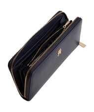TOMMY HILFIGER TH ICON Portafoglio Zip Around space blue - Portafogli Donna - 3