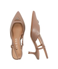 GUESS YANNO2 D&eacute;collet&eacute; in pelle tacco 5.8 cm Nude - Scarpe Donna - 3