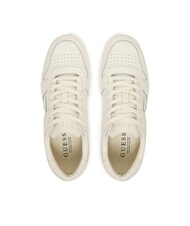 GUESS UDDENT Sneakers in pelle avorio - Scarpe Uomo - 4
