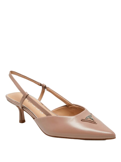 YANNO2 D&eacute;collet&eacute; in pelle tacco 5.8 cm Nude - Scarpe Donna