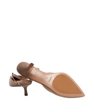 GUESS YANNO2 D&eacute;collet&eacute; in pelle tacco 5.8 cm Nude - Scarpe Donna - 4
