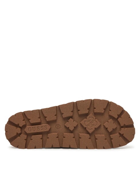 FAXON2 Sandali zeppa 6.5 cm Beige/Brown - Scarpe Donna