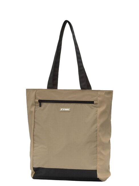 ELLIANT Borsa shopping con tasca beige khaki - Borse Donna