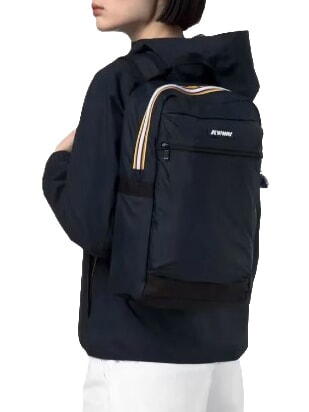 MID LAON Zaino in nylon idrorepellente blue depth - Zaini Scuola & Tempo Libero