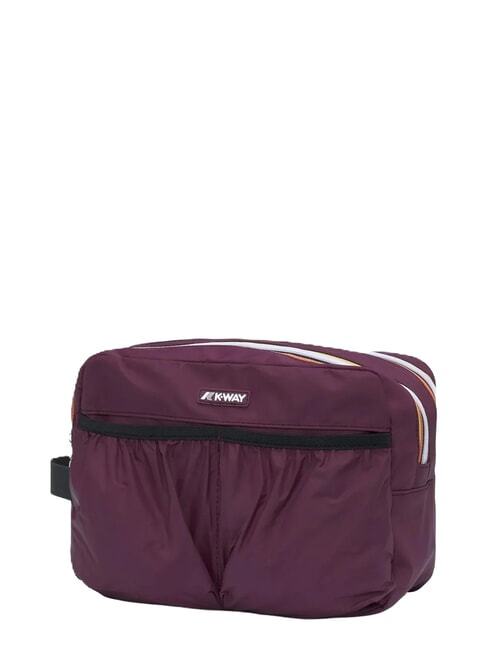 ALBAS Beauty case doppia zip con tasche green balsam - Beauty Case