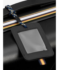 KWAY EUDOXIE LOGO Trolley bagaglio a mano, con monogramma K-Way black pure - Bagagli a mano - 4