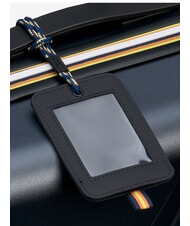 KWAY EUDOXIE LOGO Trolley bagaglio a mano, con monogramma K-Way blue depth - Bagagli a mano - 4