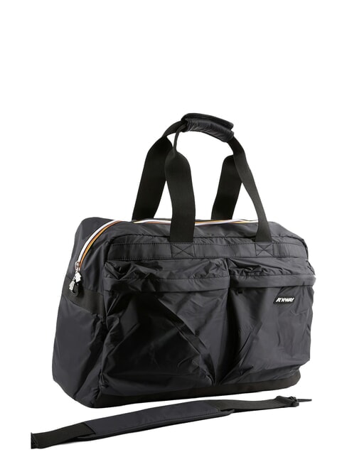 ARDELU Borsone ripiegabile, impermeabile black pure - Borsoni