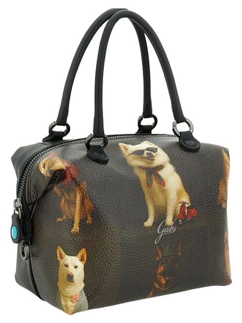 G3 PLUS Borsa shopping media, trasformabile worldwide dogs grey - Borse Donna