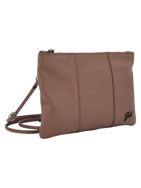 BEYONCE Pochette media in pelle, con tracolla balsamico - Borse Donna