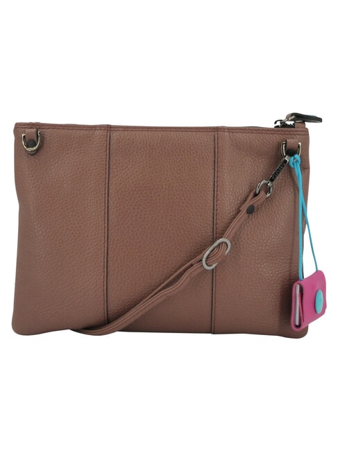 BEYONCE Pochette media in pelle, con tracolla balsamico - Borse Donna