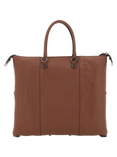 G3 PLUS Borsa shopping large, trasformabile cuoio scuro - Borse Donna