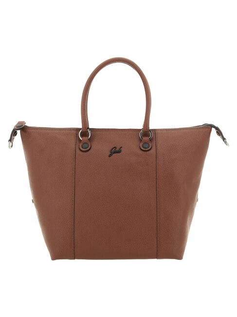 G3 PLUS Borsa shopping large, trasformabile cuoio scuro - Borse Donna