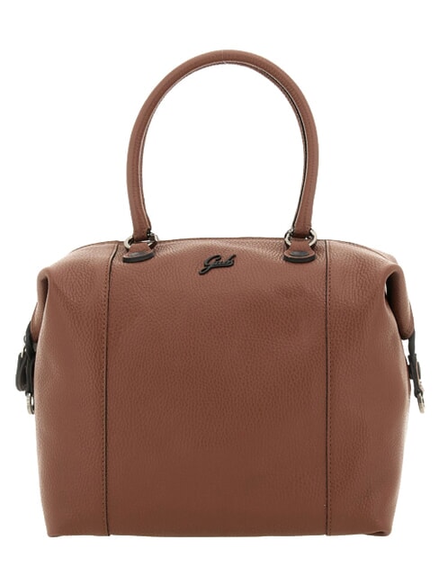 G3 PLUS Borsa shopping large, trasformabile cuoio scuro - Borse Donna
