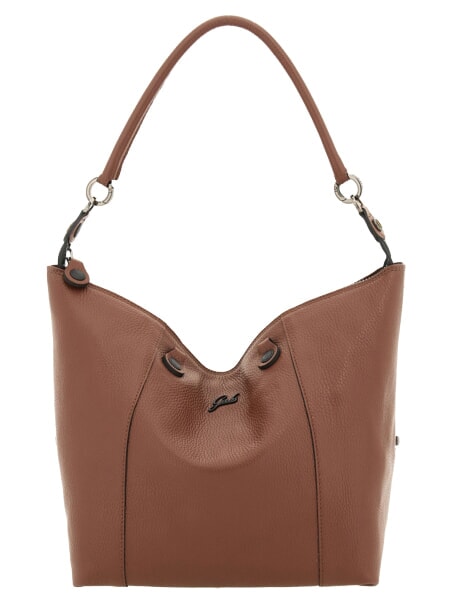 G3 PLUS Borsa shopping large, trasformabile cuoio scuro - Borse Donna