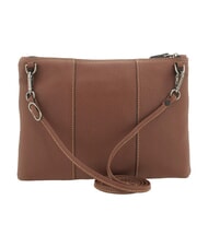 GABS BEYONCE Pochette media in pelle, con tracolla cuoio scuro - Borse Donna - 3