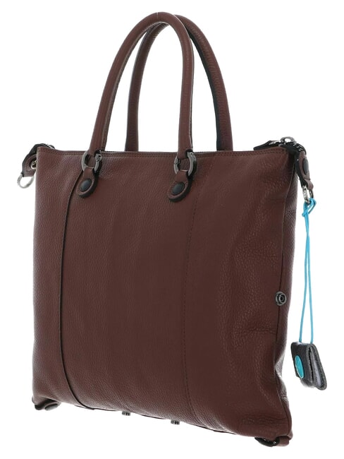 G3 PLUS Borsa shopping media, trasformabile cuoio scuro - Borse Donna