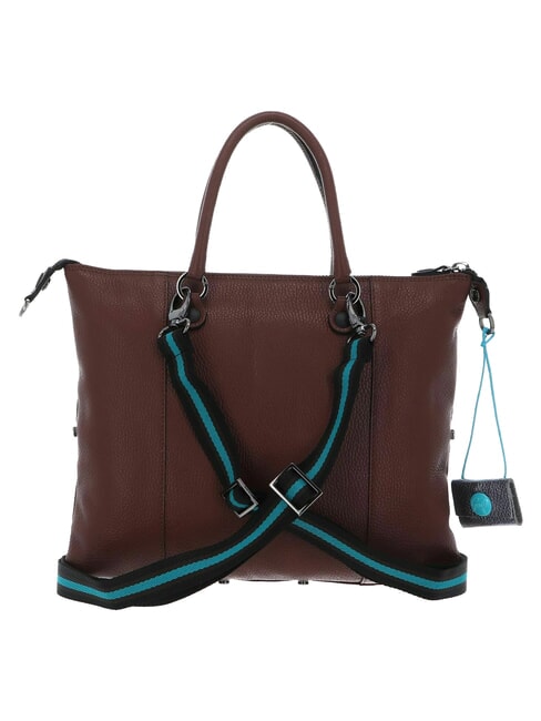G3 PLUS Borsa shopping media, trasformabile cuoio scuro - Borse Donna